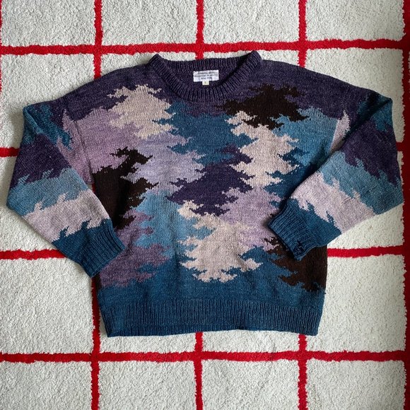 Vintage Other - Artensania Sorata Wool Western Colorblock Sweater